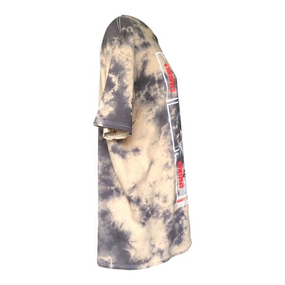 Kizz Rock Band Merch Shirt Tie Dye Crew Neck Short Sleeve Unisex Size Large NWOT - Picture 3 of 7